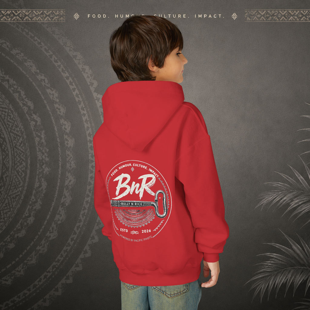 Bully n Rice - Strongpela - Kids Pacific Island Hoodie