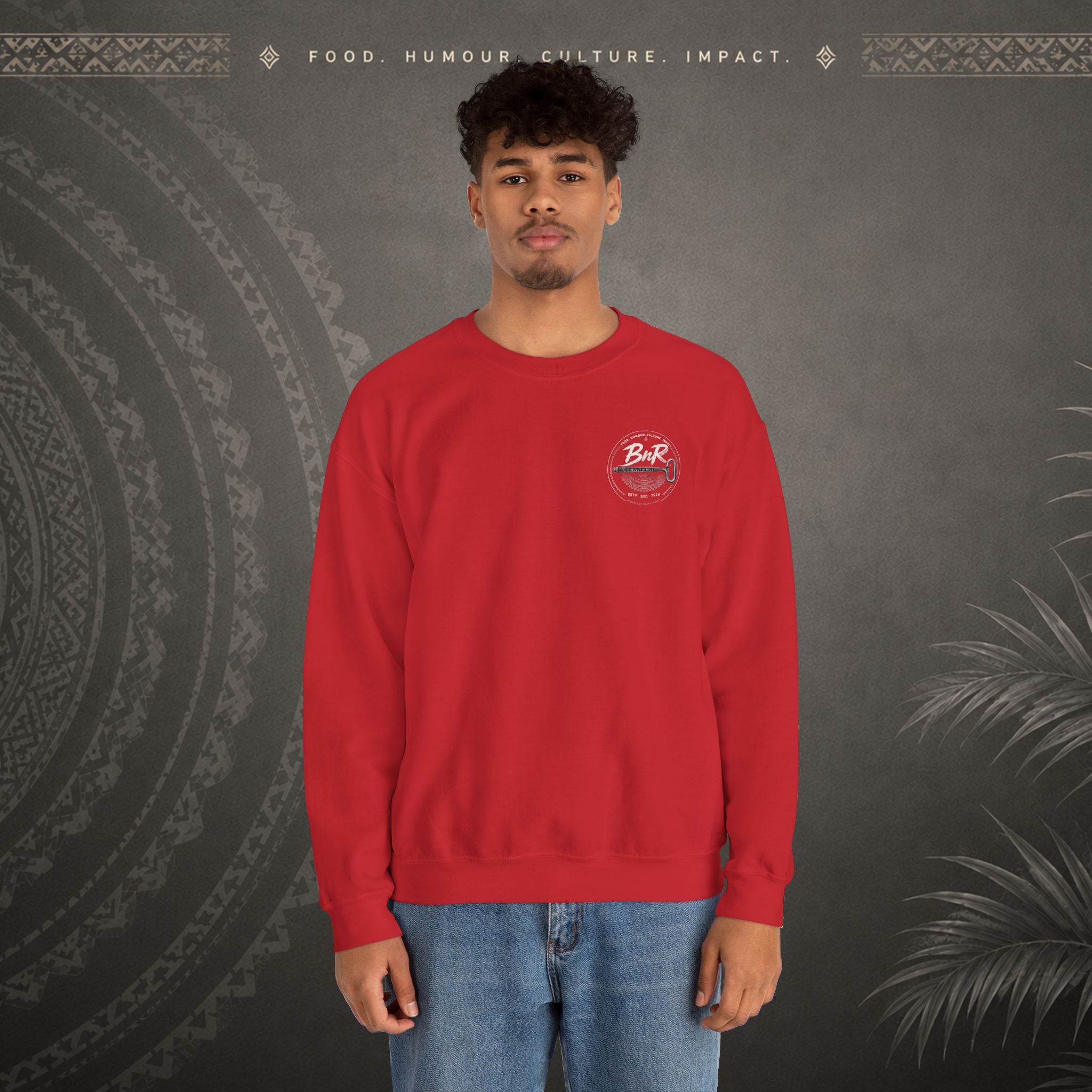 Bully n Rice Liklik Minimalist Pacific Island Jumper (crewneck sweatshirt)