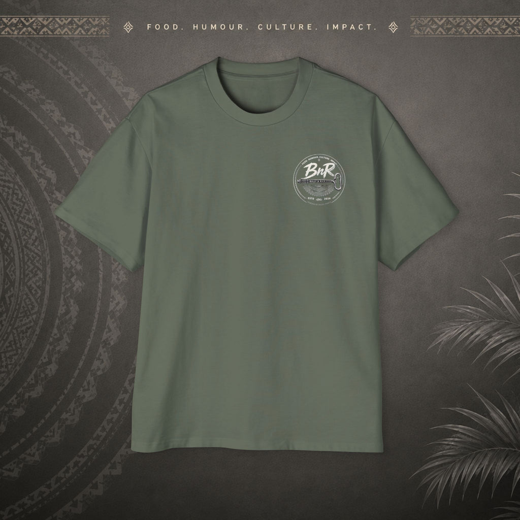 Bully n Rice Strongpela Bold Pacific Streetwear Oversized T-Shirt