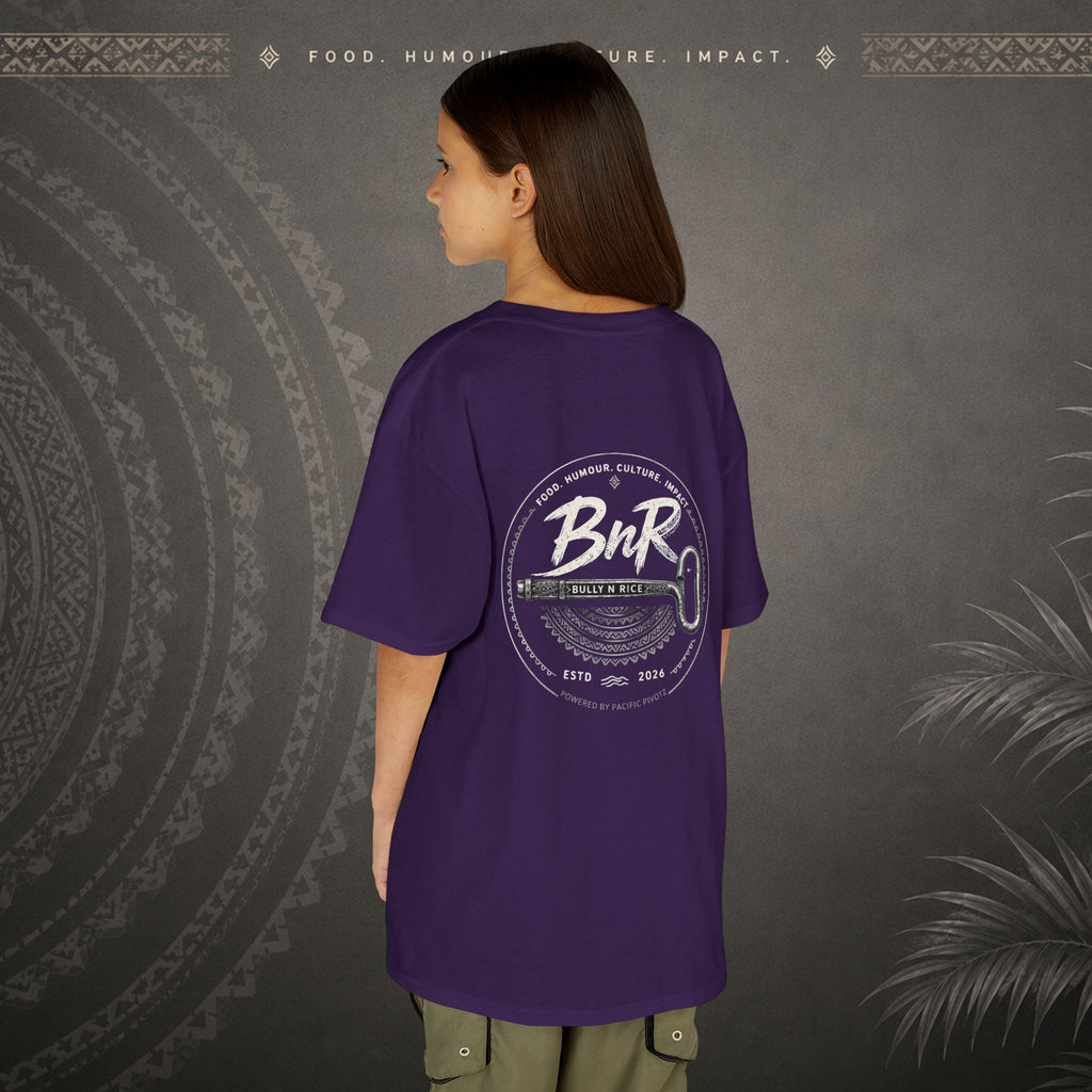 Bully n Rice - Strongpela Kids Pacific Island T-shirt