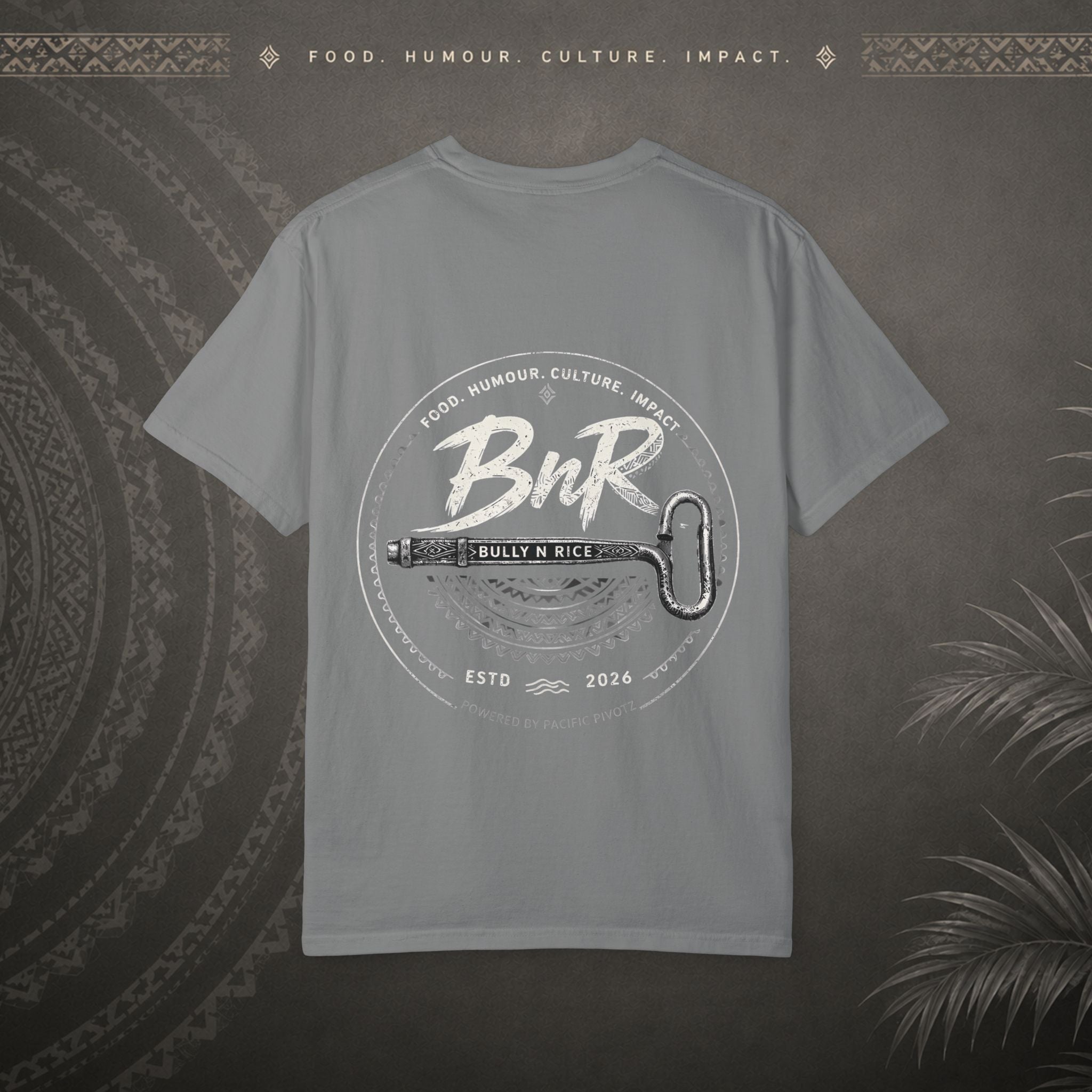 Bully n Rice - Strongpela Bold Pacific Streetwear Adult T-Shirt