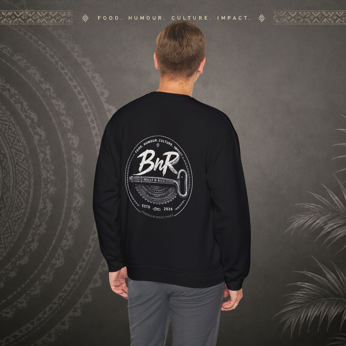 Bully n Rice - Fletcher Collection Pacific Streetwear Jumper (crewneck sweatshirt)