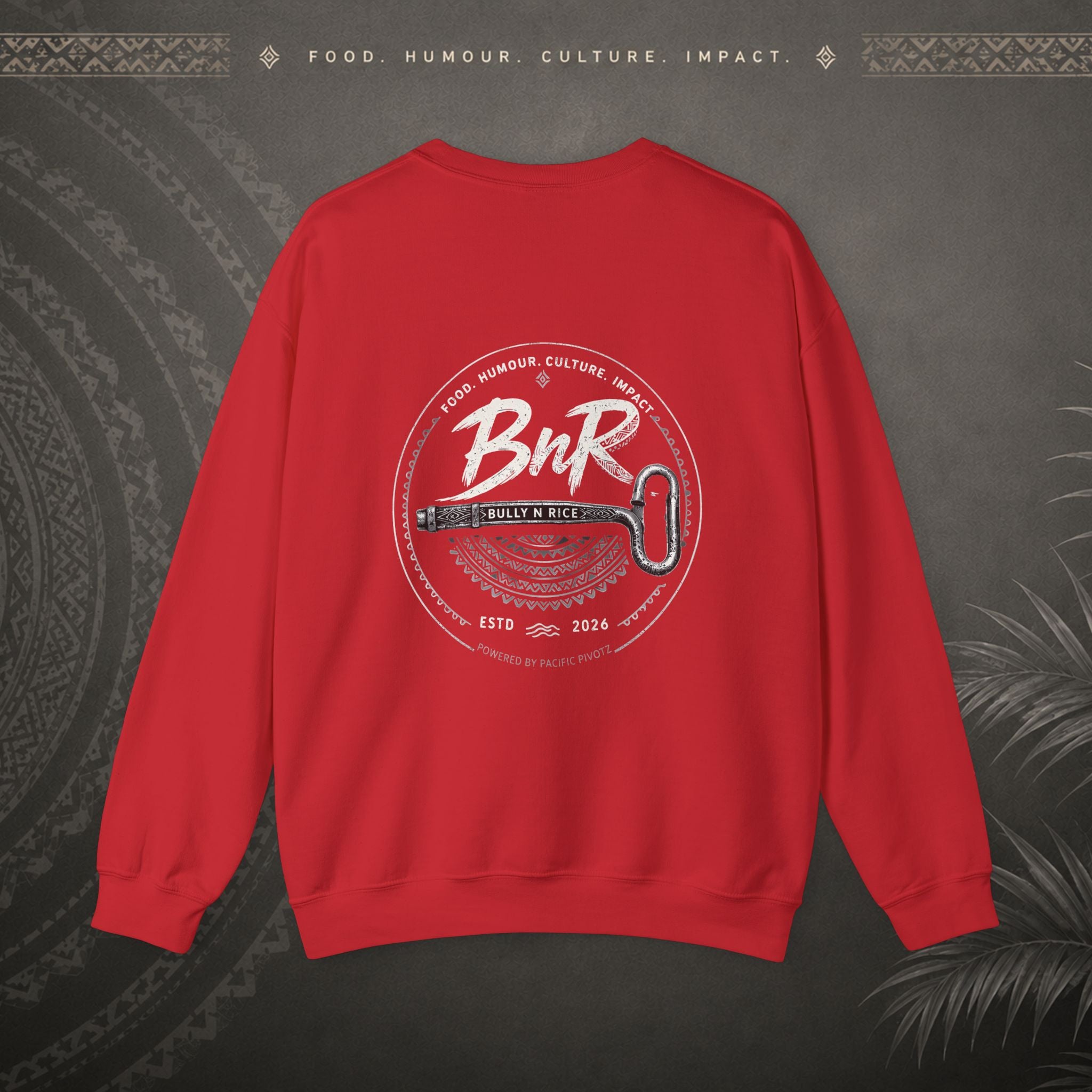 Bully n Rice - Strongpela Statement Pacific Jumper (crewneck sweatshirt)