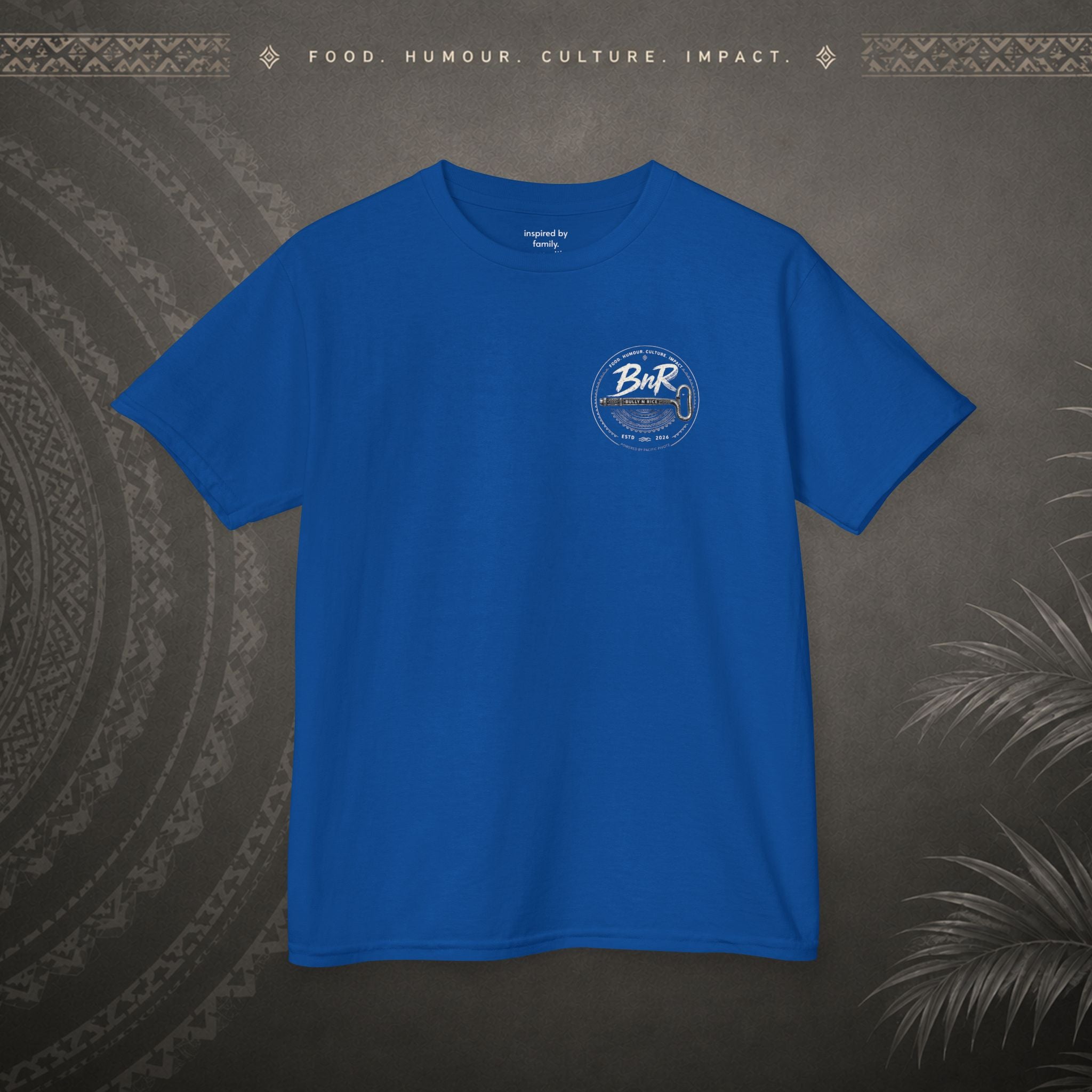 Bully n Rice - Strongpela Kids Pacific Island T-shirt