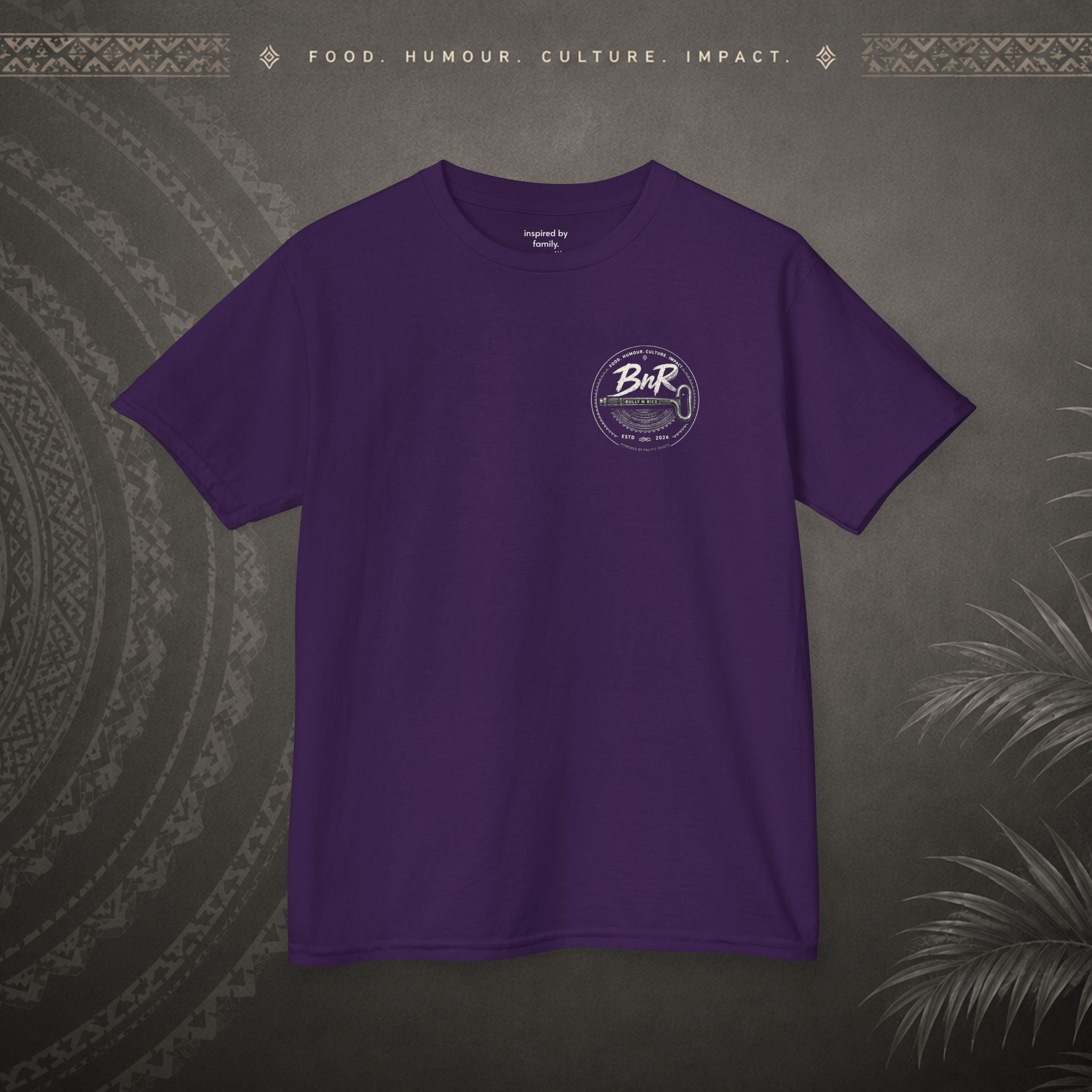 Bully n Rice - Strongpela Kids Pacific Island T-shirt
