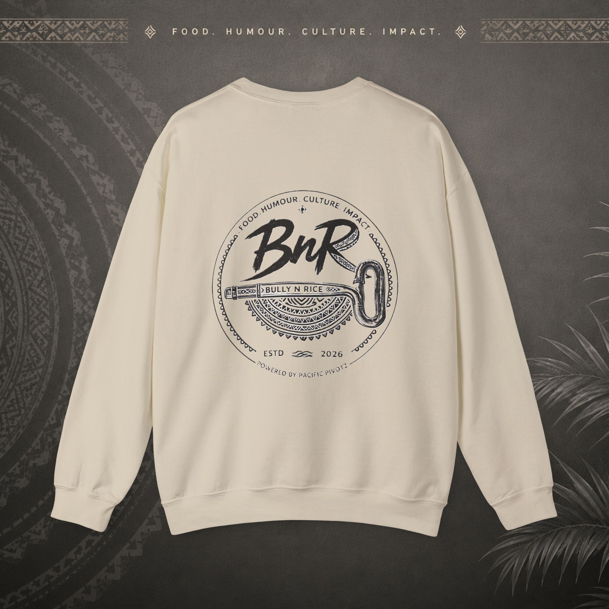Bully n Rice - Strongpela Statement Pacific Jumper (crewneck sweatshirt)