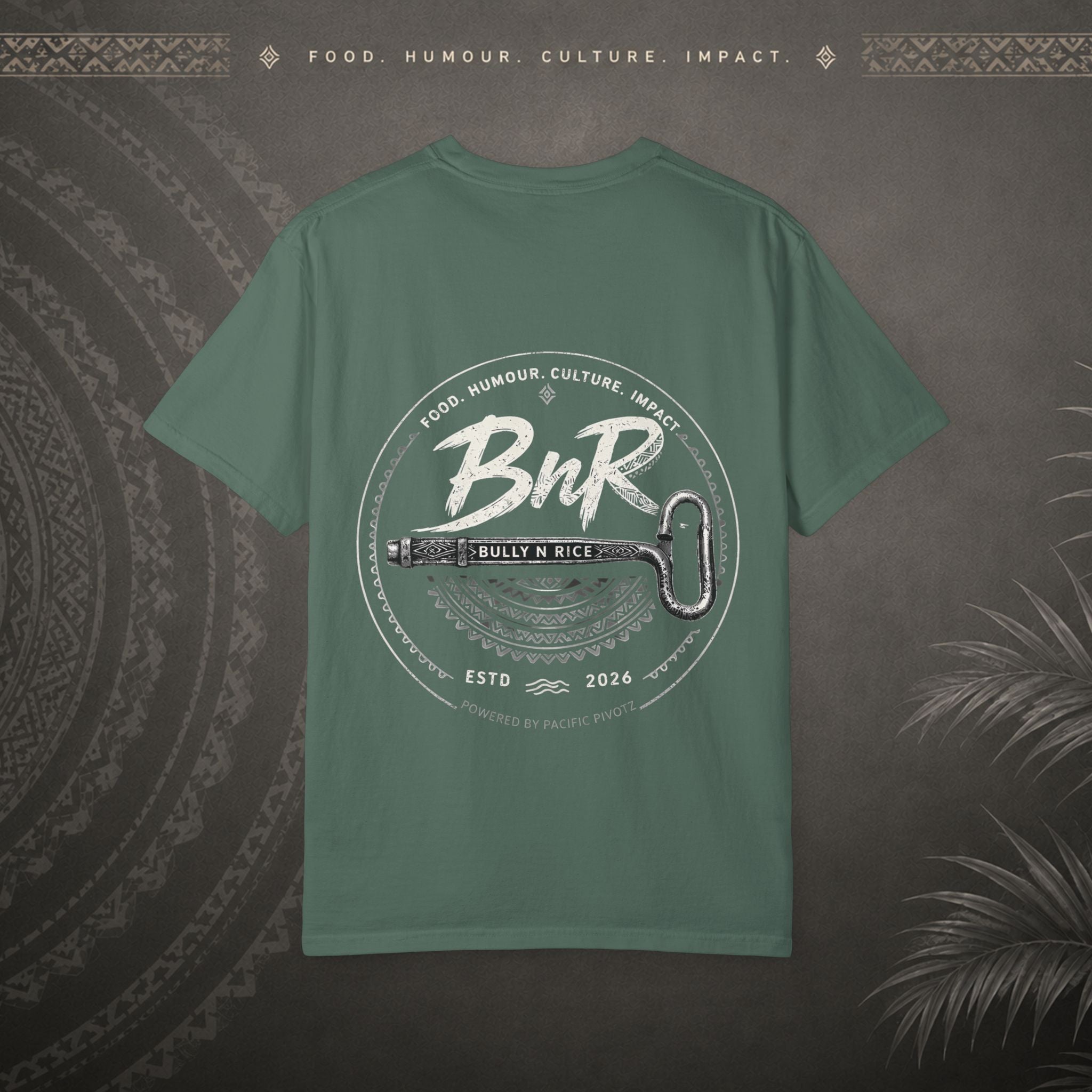 Bully n Rice - Strongpela Bold Pacific Streetwear Adult T-Shirt
