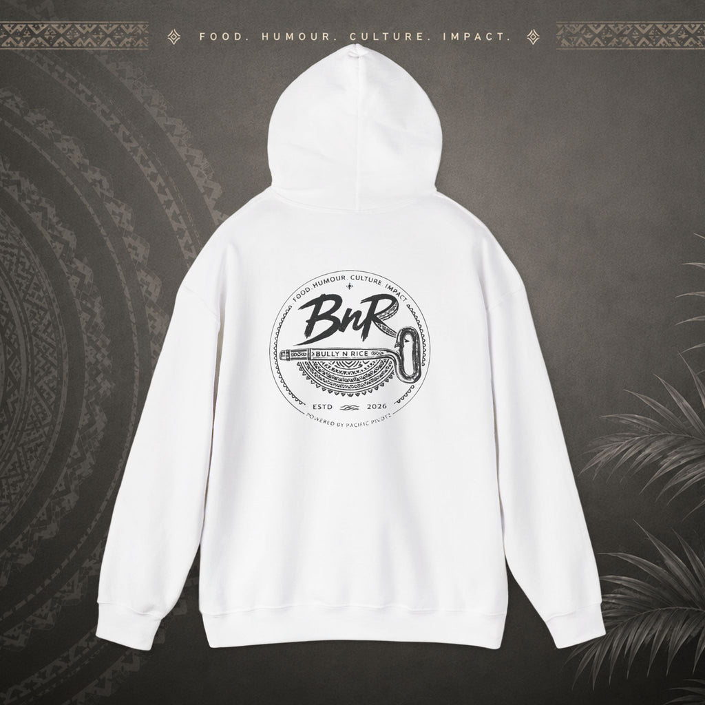 Bully n Rice - Strongpela Statement Pacific Hoodie (Adult sizes 3XL - 5 XL)