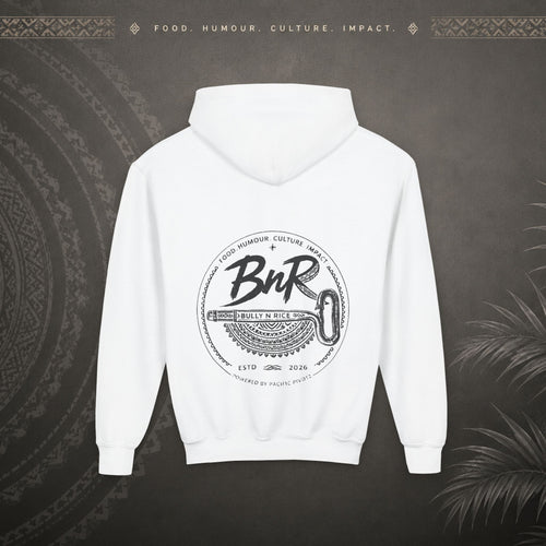 Bully n Rice - Strongpela - Kids Pacific Island Hoodie