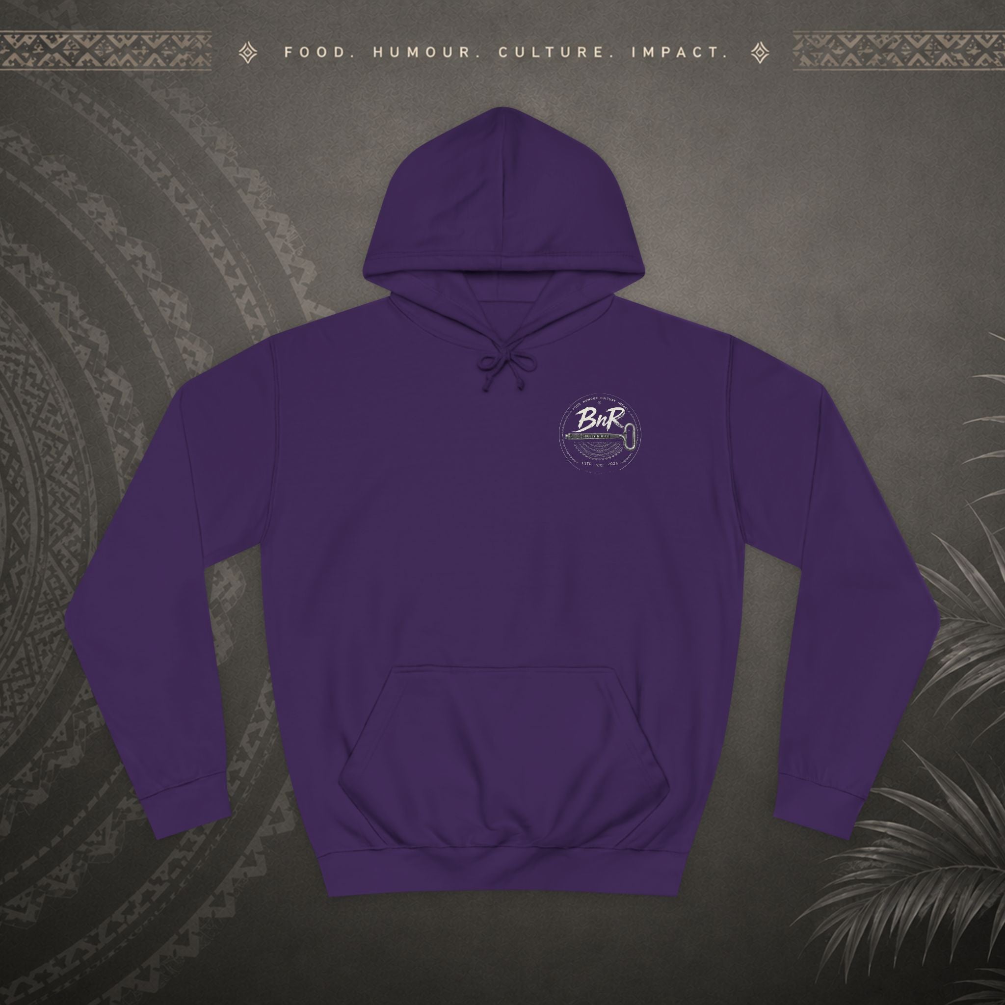 Bully n Rice - Strongpela Statement Pacific Hoodie (Adult size S - 2XL)