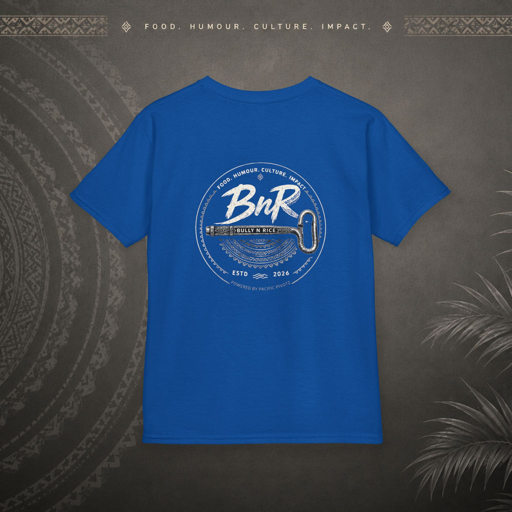 Bully n Rice - Strongpela Kids Pacific Island T-shirt